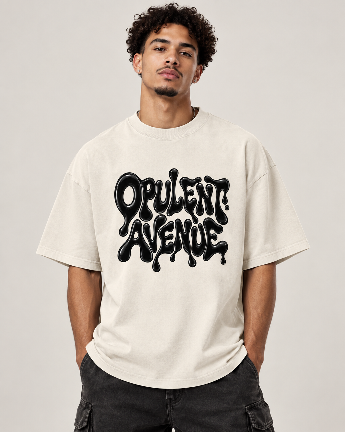Liquid Noir Heavyweight Tee