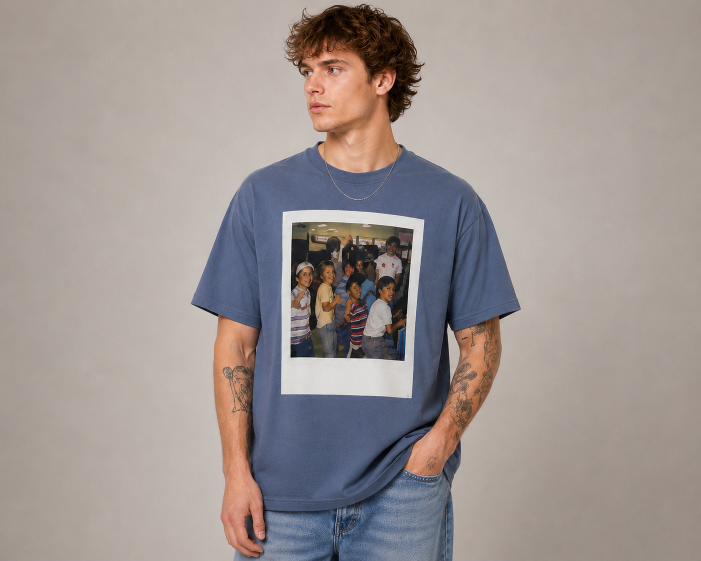 OPULENT AVENUE — After School Arcade Oversized Tee
