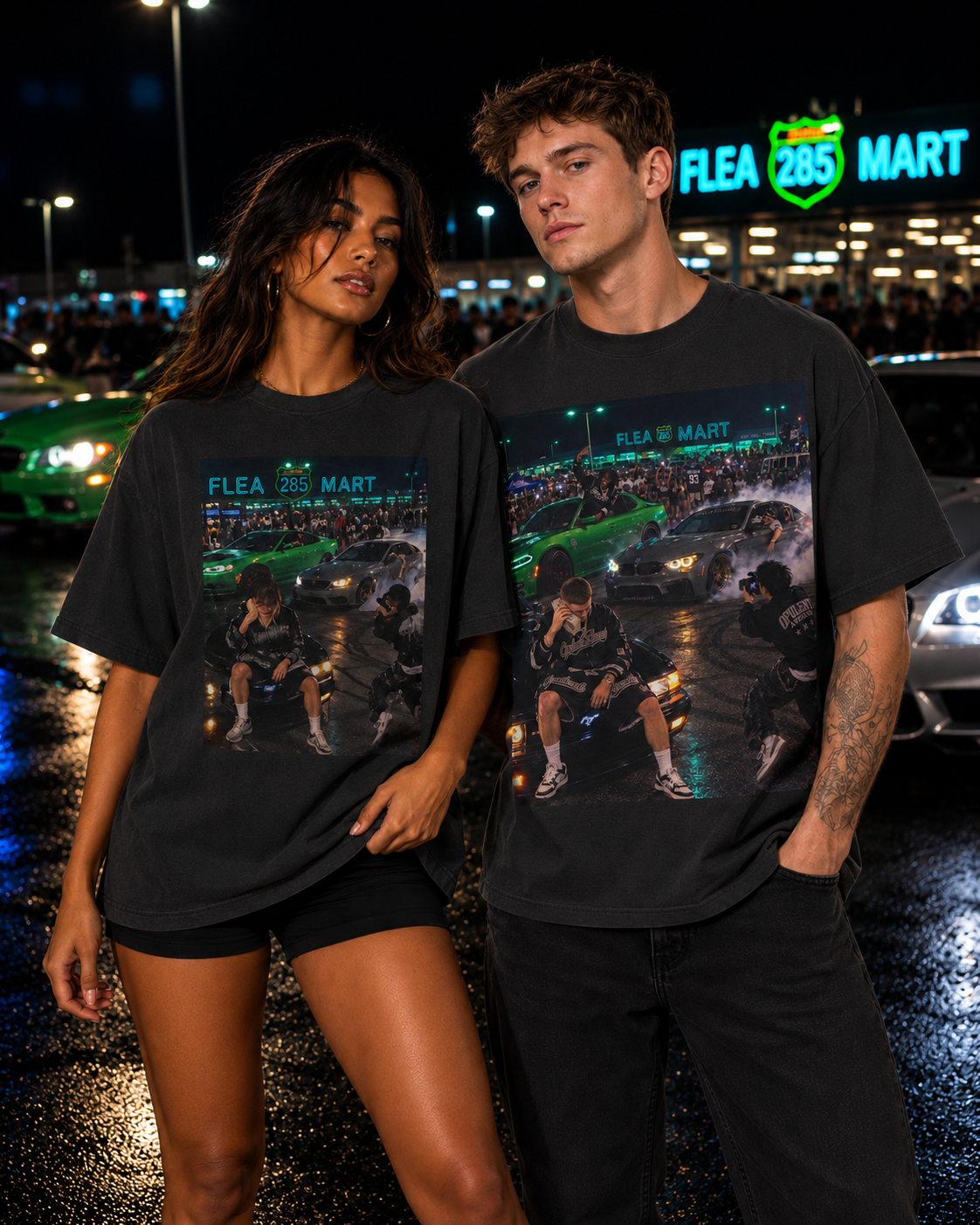 Flea 285 After Dark Oversized Tee