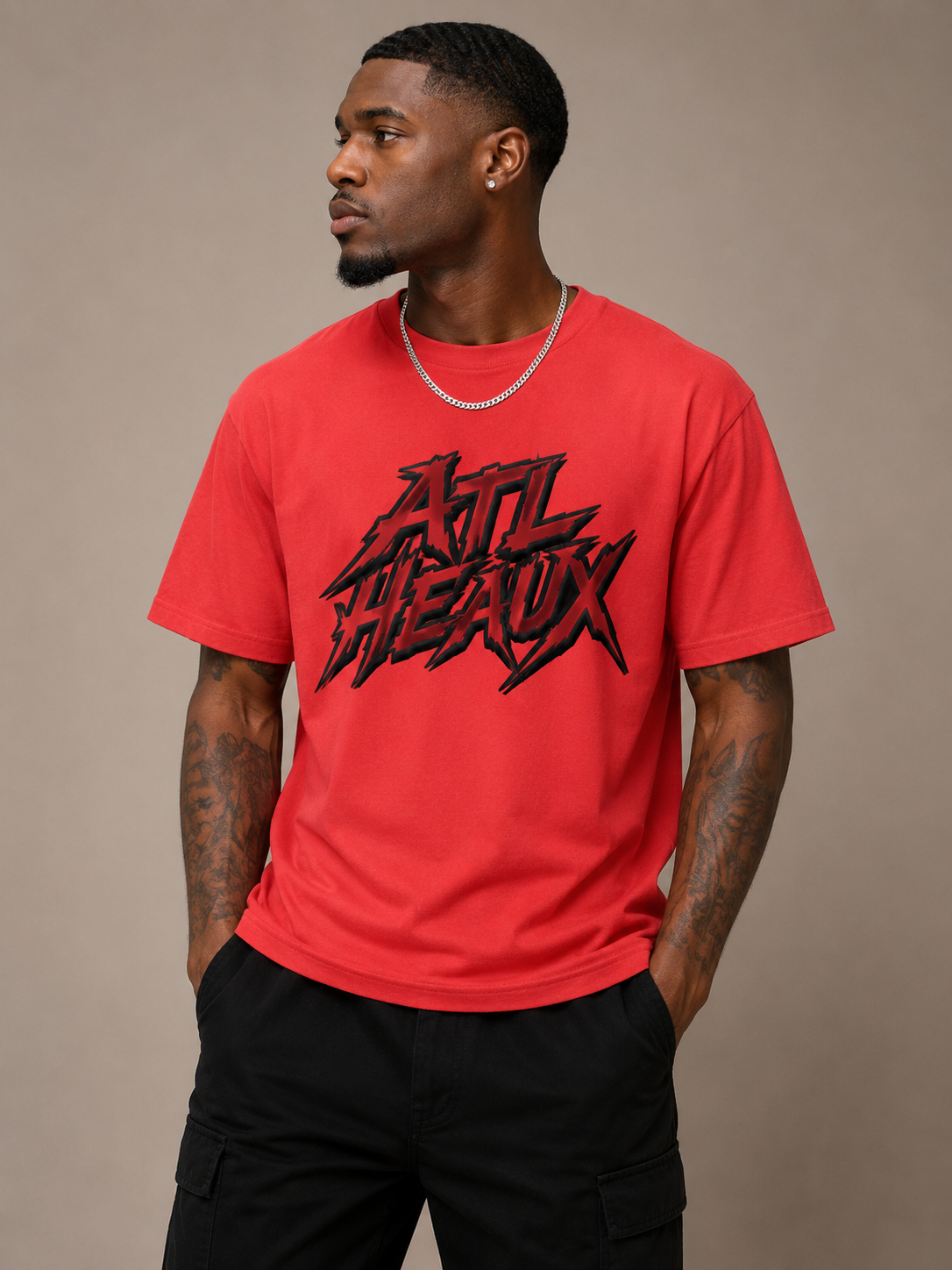 ATL HEAUX™ Statement Tee — Red