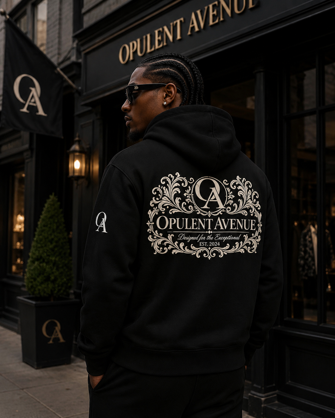 Opulent Avenue Signature Heavyweight Hoodie