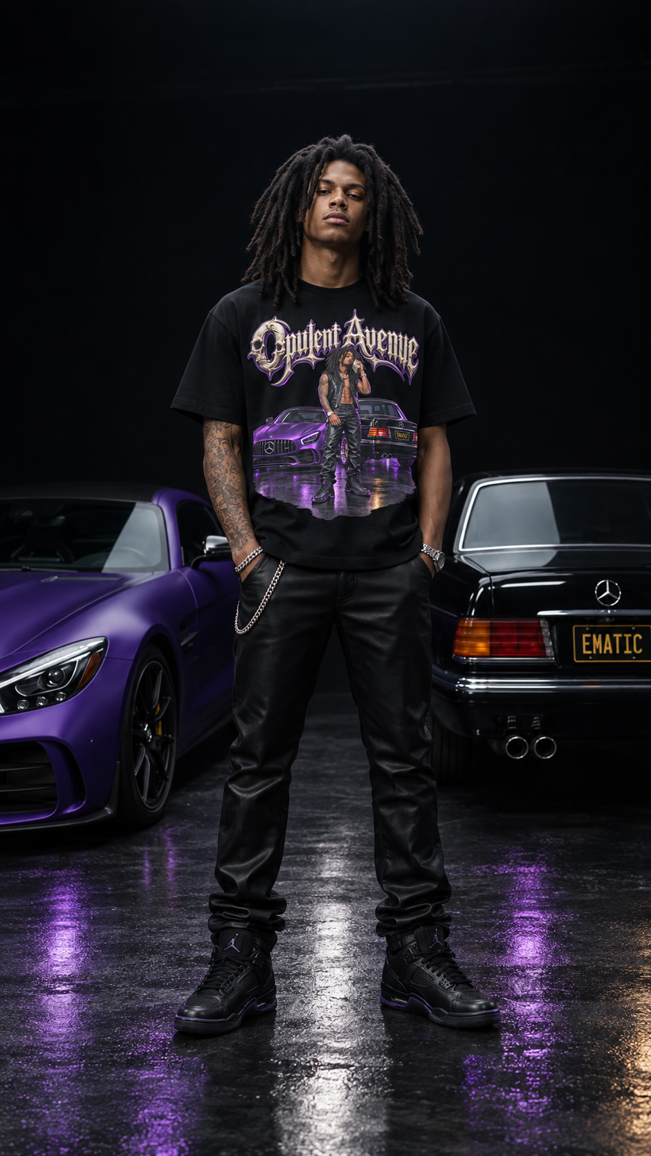 EMATIC After Dark Box Tee