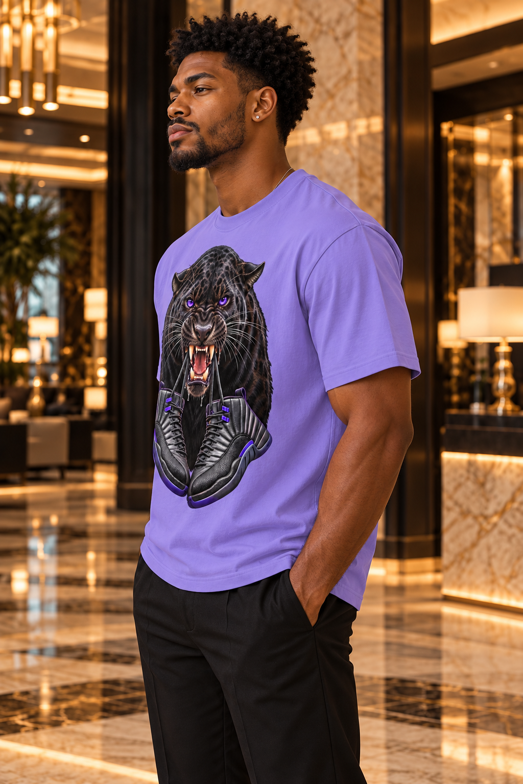 Midnight Panther Tee