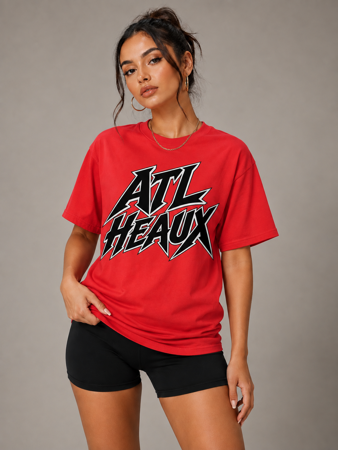 ATL HEAUX™ Statement Tee — Red