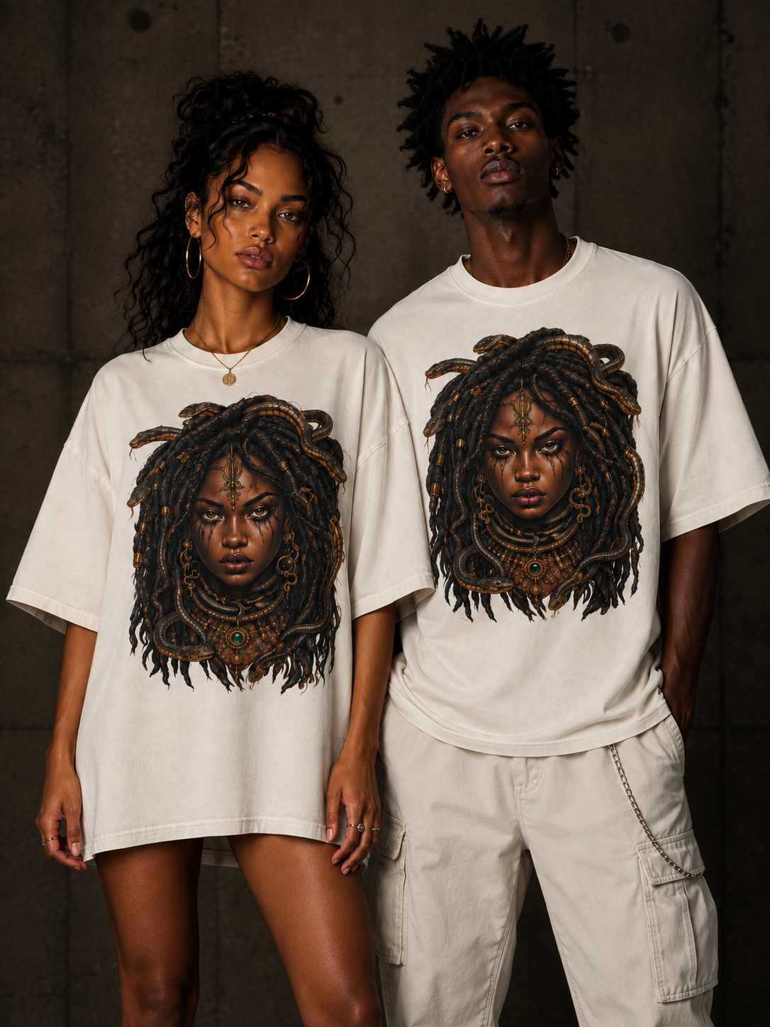 Medusa Divine Oversized Tee