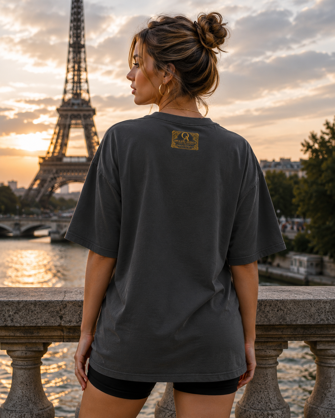Opulent Avenue — MANIFEST Luxury Oversized Tee