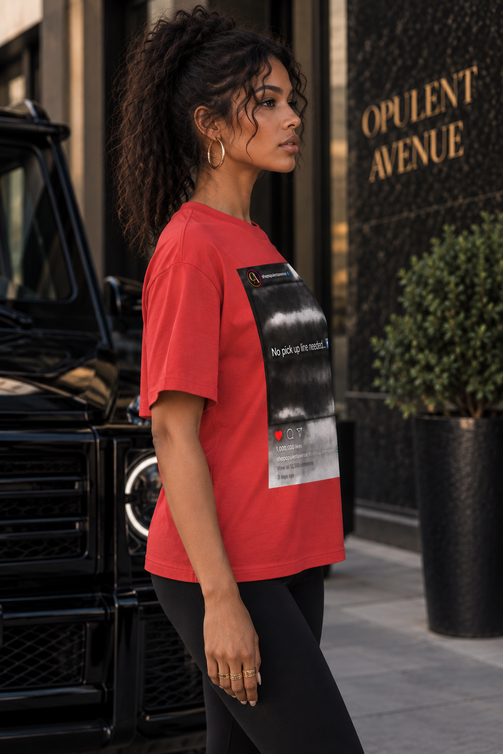 “No Pick Up Line Tee”