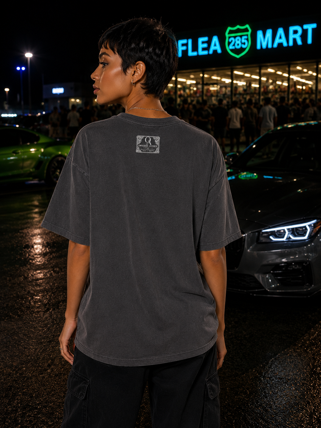 285 After Dark Oversized Tee