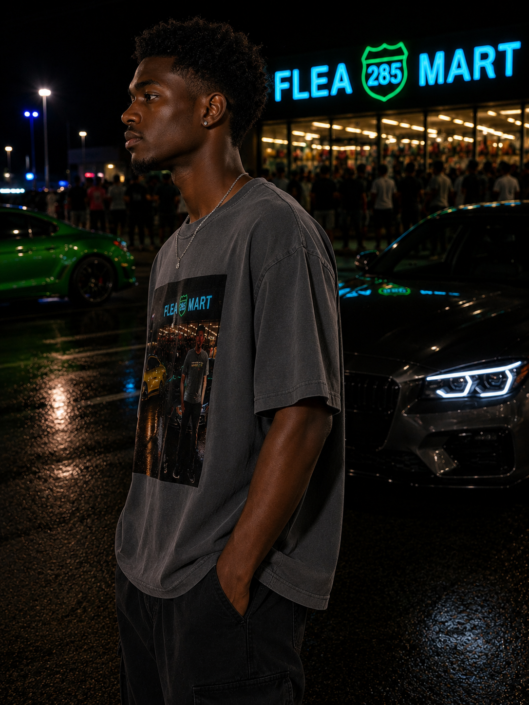285 After Dark Oversized Tee
