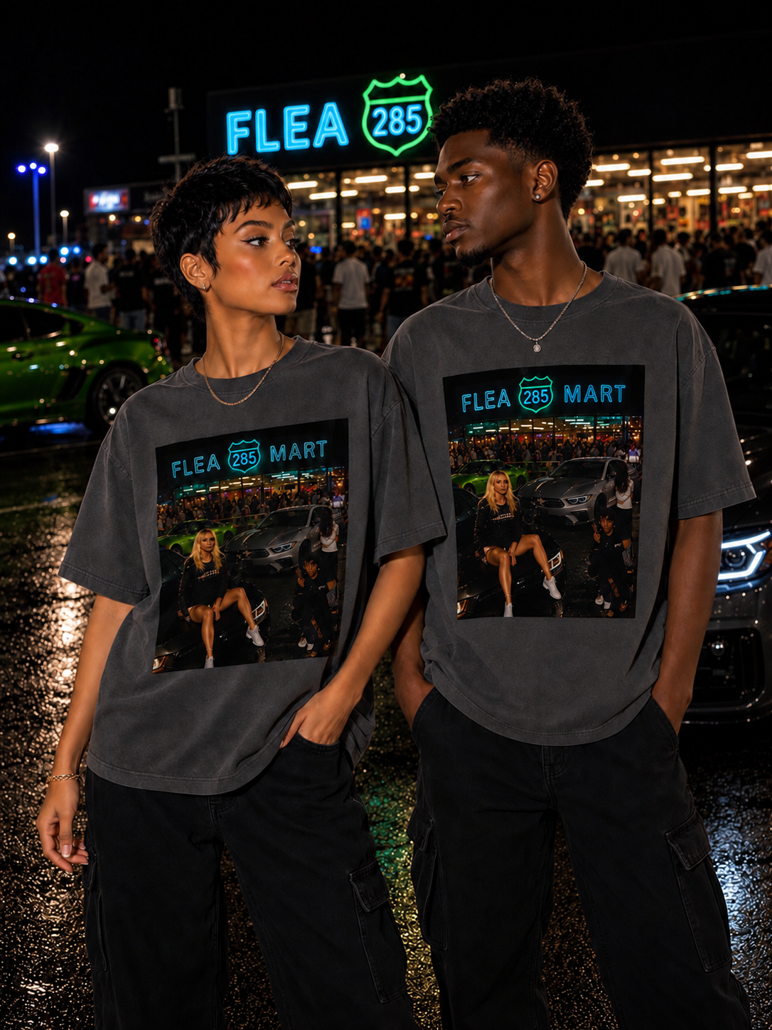 285 After Dark Oversized Tee