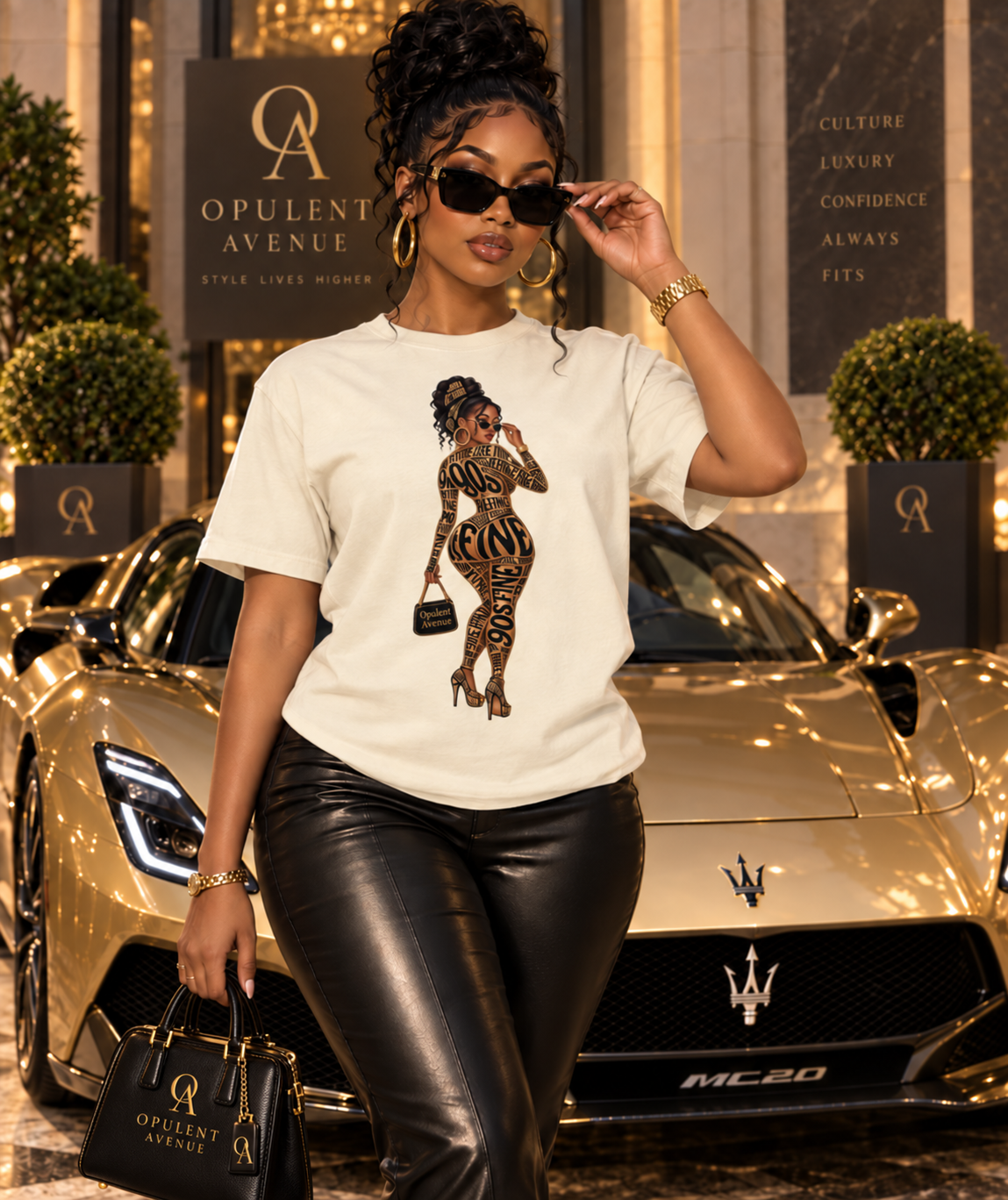 90s Fine Statement Tee
