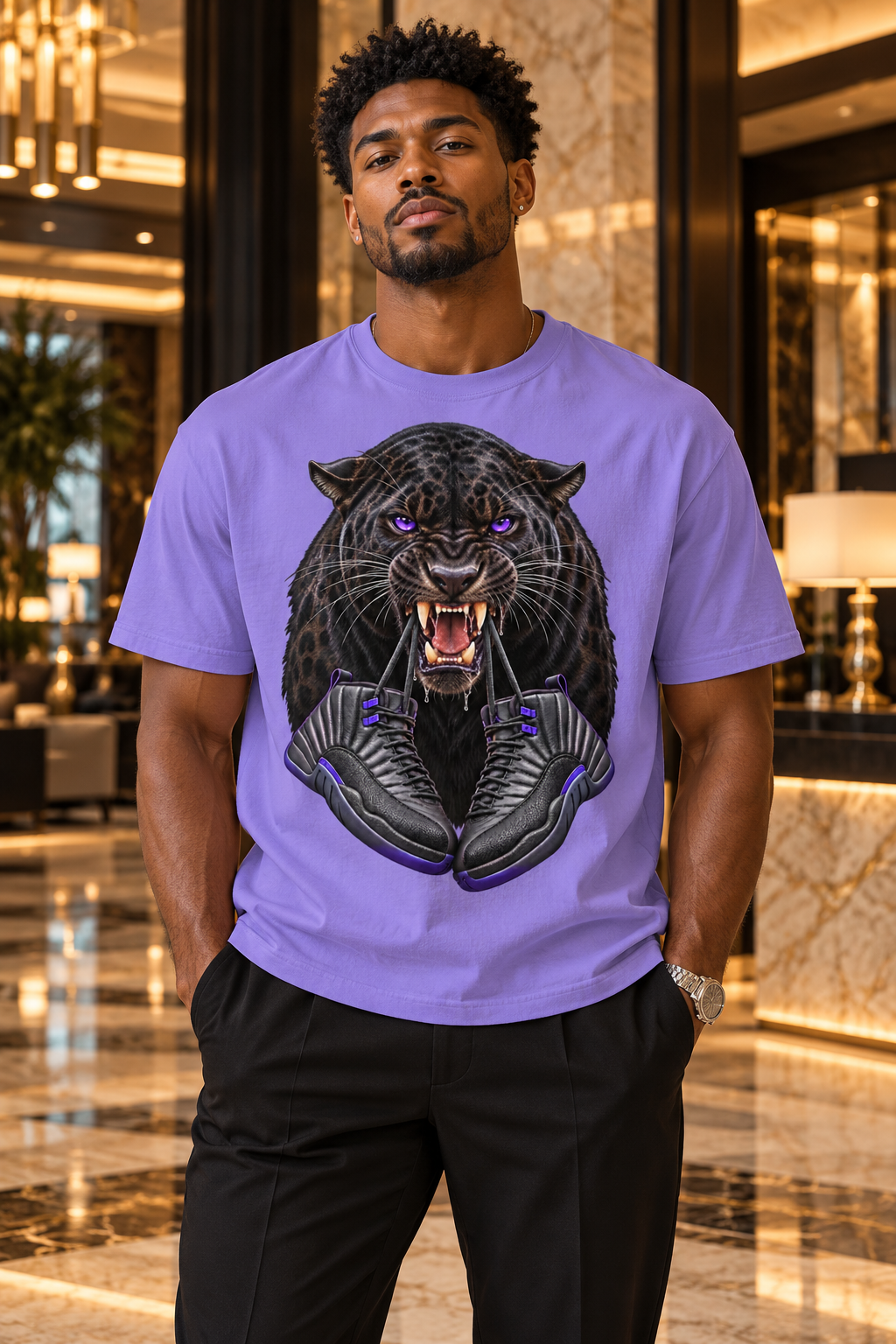 Midnight Panther Tee