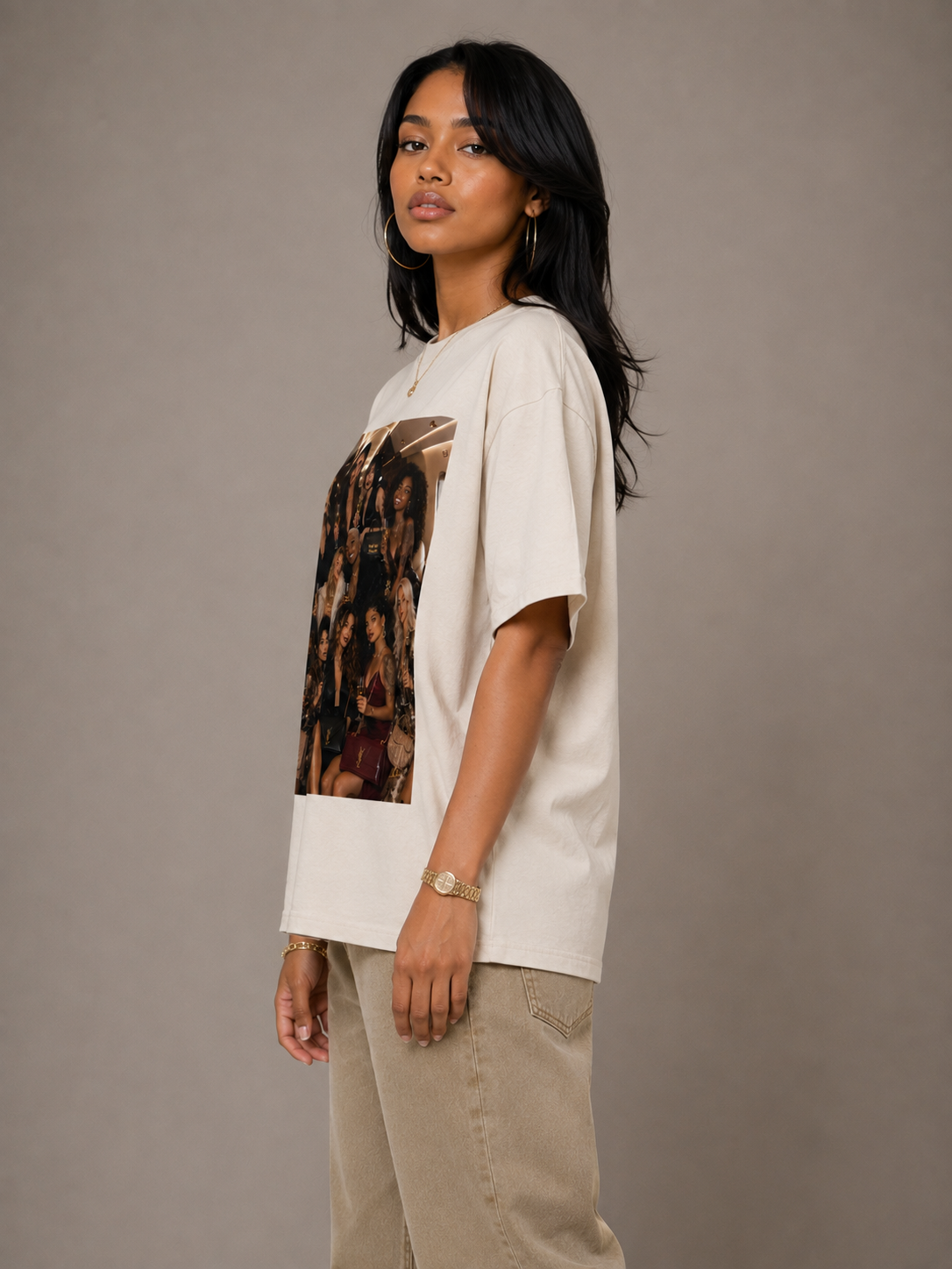 Opulent Avenue — Private Society Oversized Tee