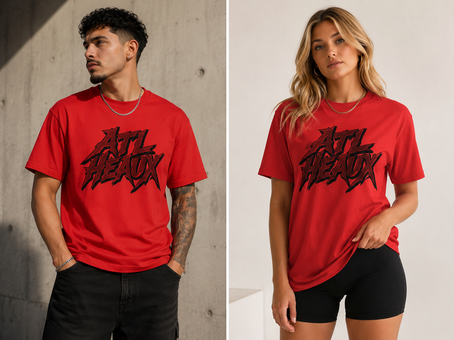 ATL HEAUX™ Statement Tee — Red