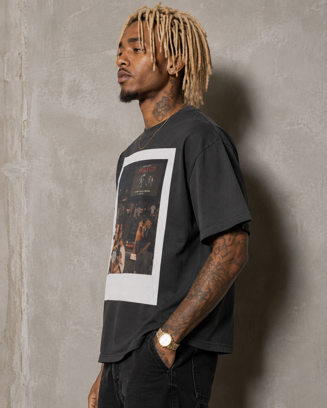 Opulent Avenue After Dark Atlanta Oversized Tee